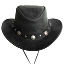 Lesa Collection Bullring Leather Cowboy Hat for Men & Wome