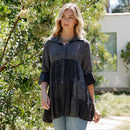 Young Threads - 3/4 Ruffle Sleeves Western Blouse Top (New Color)