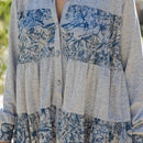 Young Threads - Limited Edition Sweater Knit Jhabla Top with Graceful Tiers