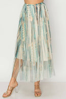 Origami Apparel ~  Lace and Crochet inspired - 610-4034 BG/DD NAVY FL