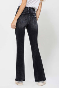 VERVET by FLYING MONKEY - HIGH RISE FLARE JEANS V2469