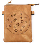 Shine Mark Accessories - Beige - Paw Crossbody Bag