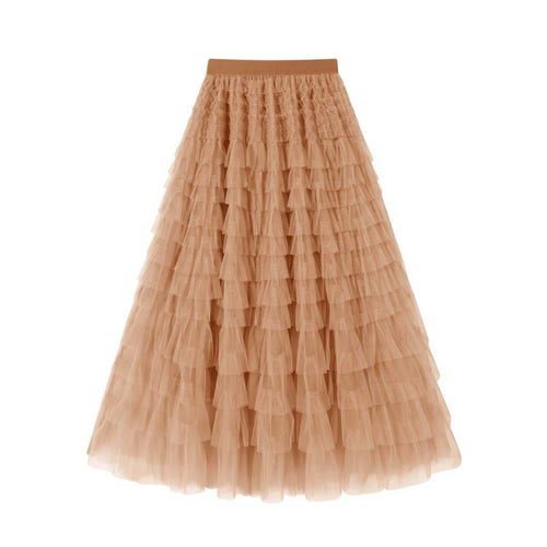 Hope & Sunshine - Mesh Tiered Skirt