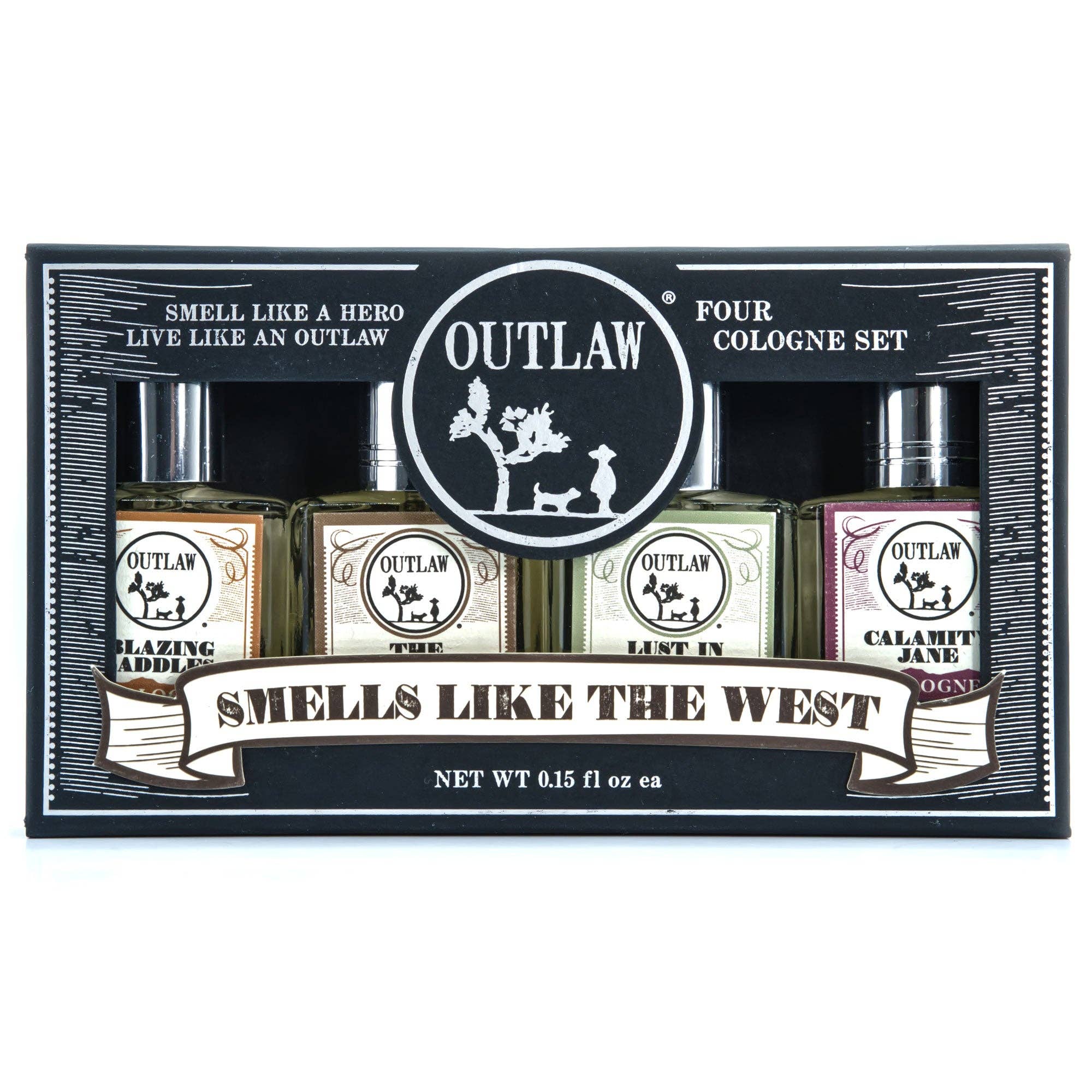 Outlaw - Outlaw Sample Cologne Gift Set - A boxed set of 4 colognes to try