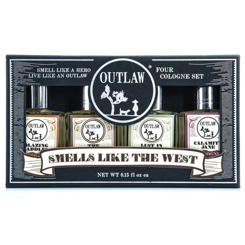 Outlaw - Outlaw Sample Cologne Gift Set - A boxed set of 4 colognes to try