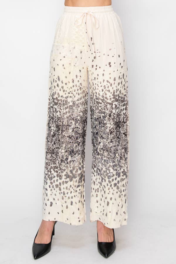 Origami Apparel ~  Lace and Crochet inspired - OLS-4703 BG/LEOROSE