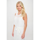 Perseption - SLEEVELESS SELF TIE BOHEMIAN MAXI DRESS