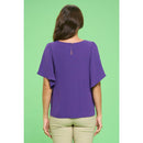 Perseption - AIR FLOW FLUTTER FASHION BLOUSE TOP