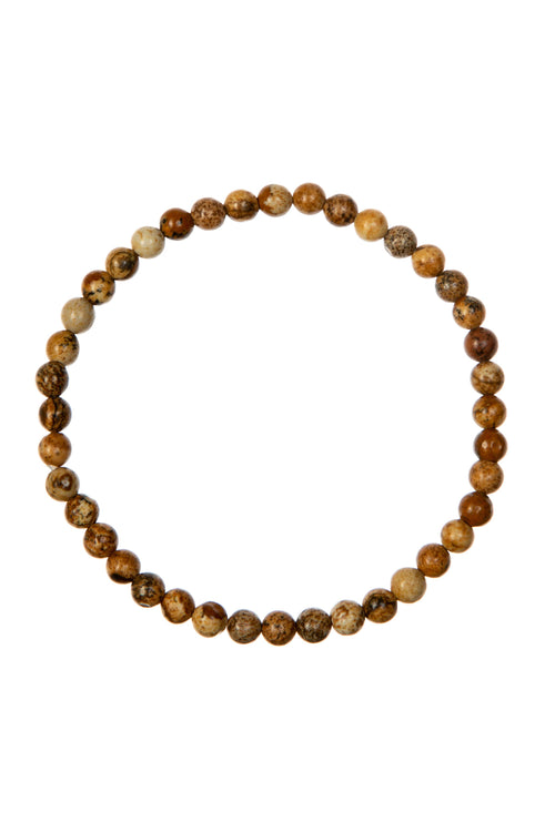 Ole - Picture Jasper Stone Bracelet B1588-GLOSS