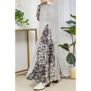 YOUNG THREADS - Woodstock Flair Tiered Bell Bottom Patchwork Pants