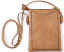 Shine Mark Accessories - Beige - Sea Turtle Laser Cut Cross Body Cell Phone Bag