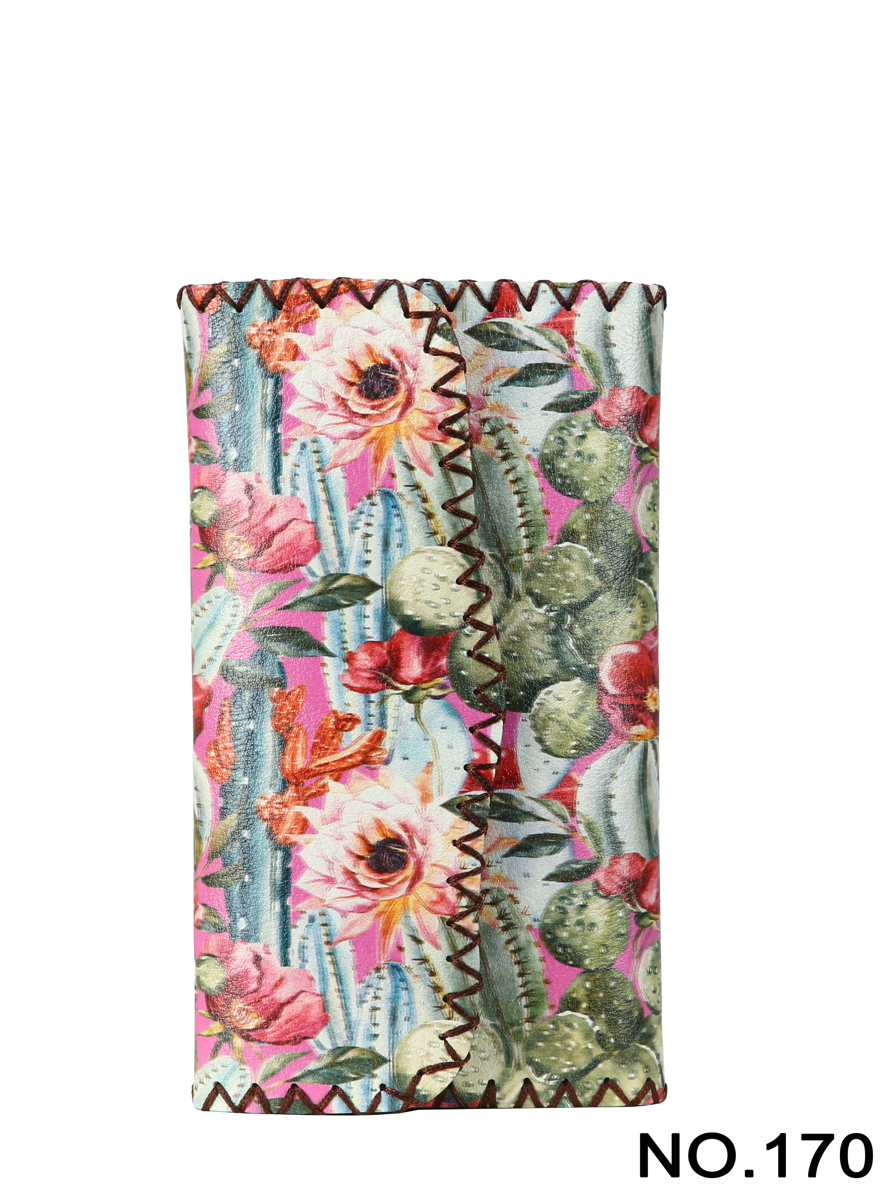 Ole - Floral Cactus Printed Wallet HB0582 - NO.170