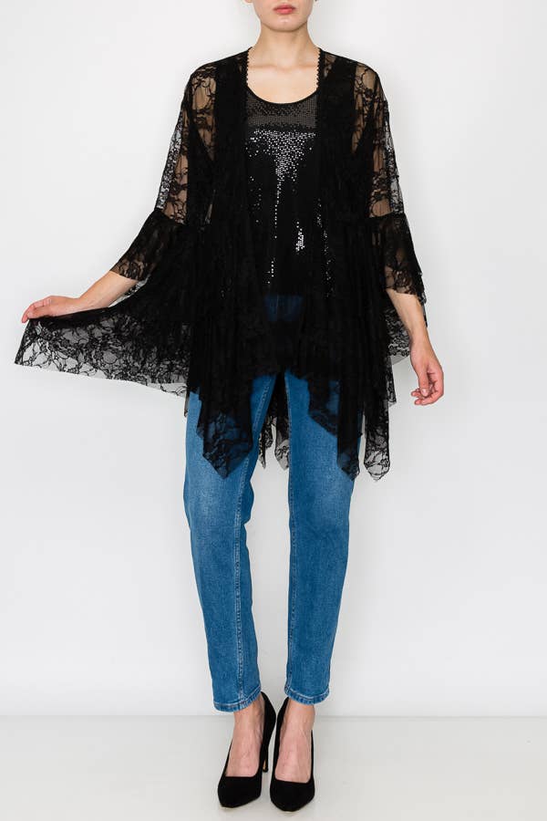 Origami Apparel ~  Lace and Crochet inspired - OLS-4618