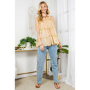 YOUNG THREADS - 60s-Inspired Sleeveless Jhabla Top Button-Down Shirt