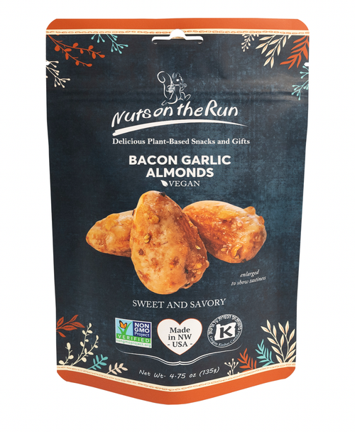 Nuts On The Run - Bacon and Garlic Almonds