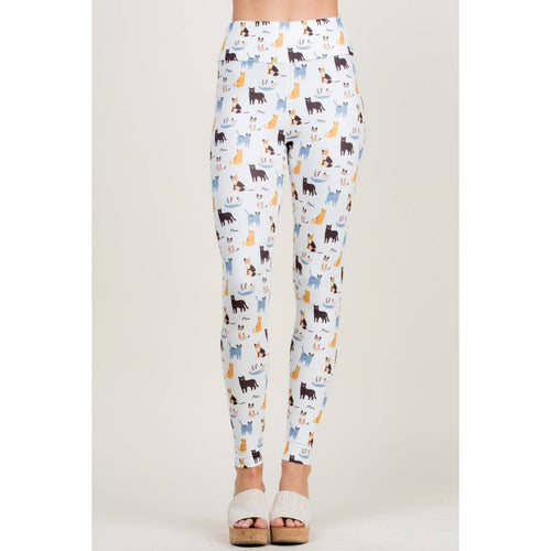 LA Soul - Colorful Cat Print Legging