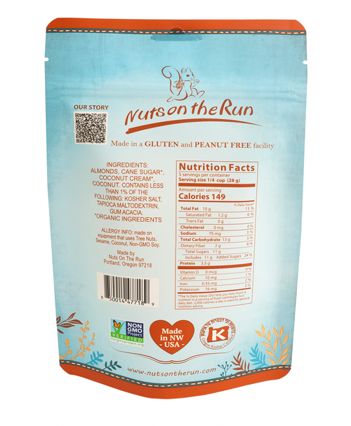 Nuts On The Run - Coconut Almonds