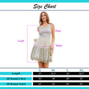 Young Threads - Patchwork Tank Babydoll Dress With Open Back And Lace Trims