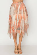 Origami Apparel ~  Lace and Crochet inspired - OLS-4546 BG/SAVANNAH