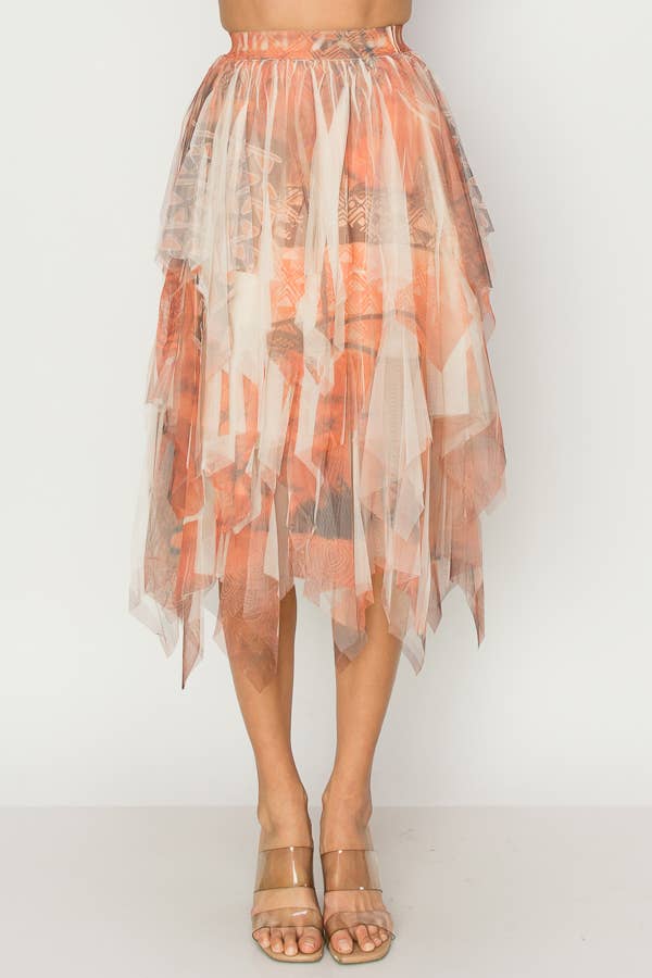 Origami Apparel ~  Lace and Crochet inspired - OLS-4546 BG/SAVANNAH