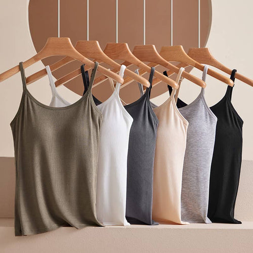 Hope & Sunshine - Modal Padded Longline Camisole Top