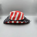 Ole - American Flag Cowboy Straw Hat