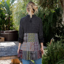 Young Threads - 3/4 Ruffle Sleeves Western Blouse Top (New Color)