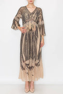 Origami Apparel ~  Lace and Crochet inspired - OLS-4658 TP/RODEO