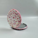 Ole - Circle Rhinestone Folding Makeup Mirror