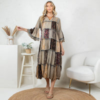 Young Threads - Timeless Long Jhabla Dress - Elegant & Chic (New Color)