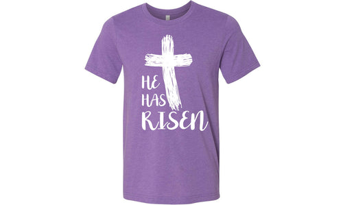 ShopTrendsNow - Unisex Easter Inspired Cross Tri-blend Tees