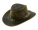 Lesa collection inc - Sahara Leather Hats Western Style for Men and Women shapeabl