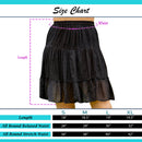 Young Threads - Western Women Mini Skirt - Multi Jacquard Pink Fabrics