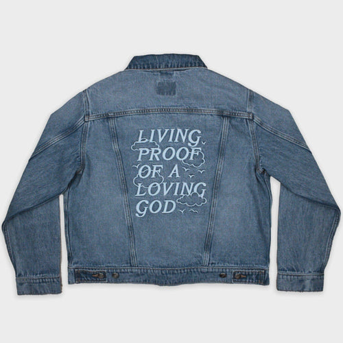 Love in Faith - Living Proof Denim Jacket