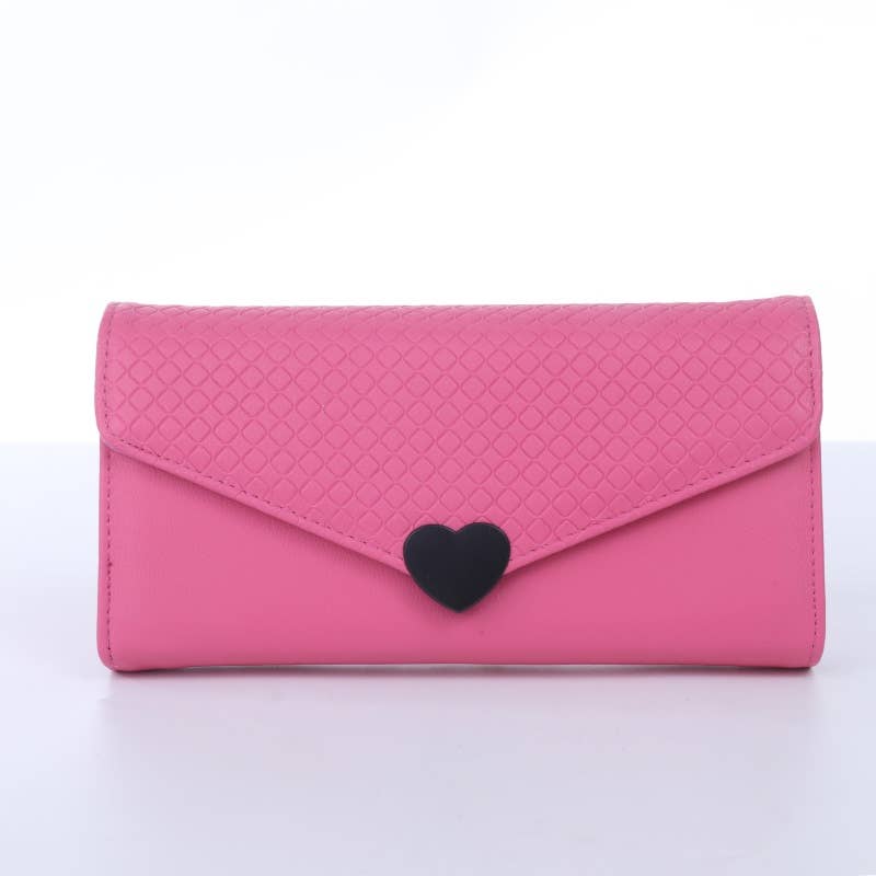 Fashion Style Group - ENVELOPE FAUX LEATHER FASHION WALLET