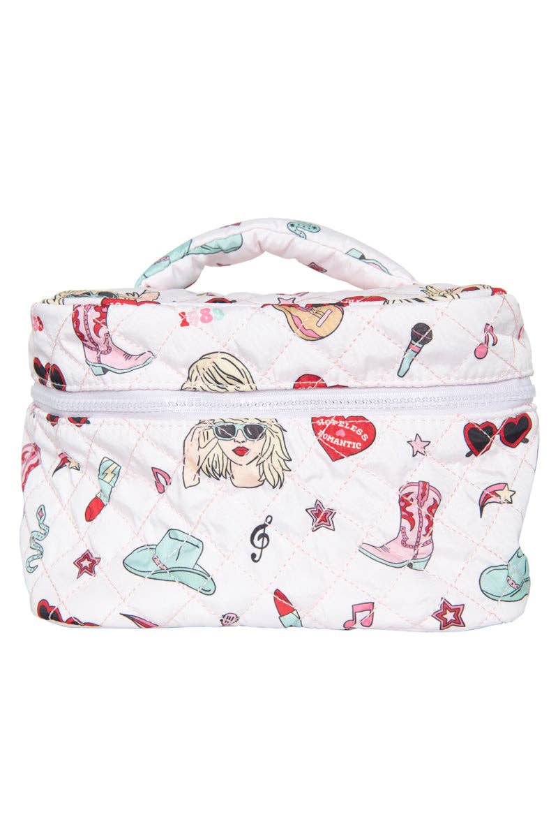 Katydid - Music Girl Icons Cosmetic Make Up Bag