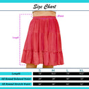 Young Threads - Western Women Mini Skirt - Multi Jacquard Fabrics (Copy)