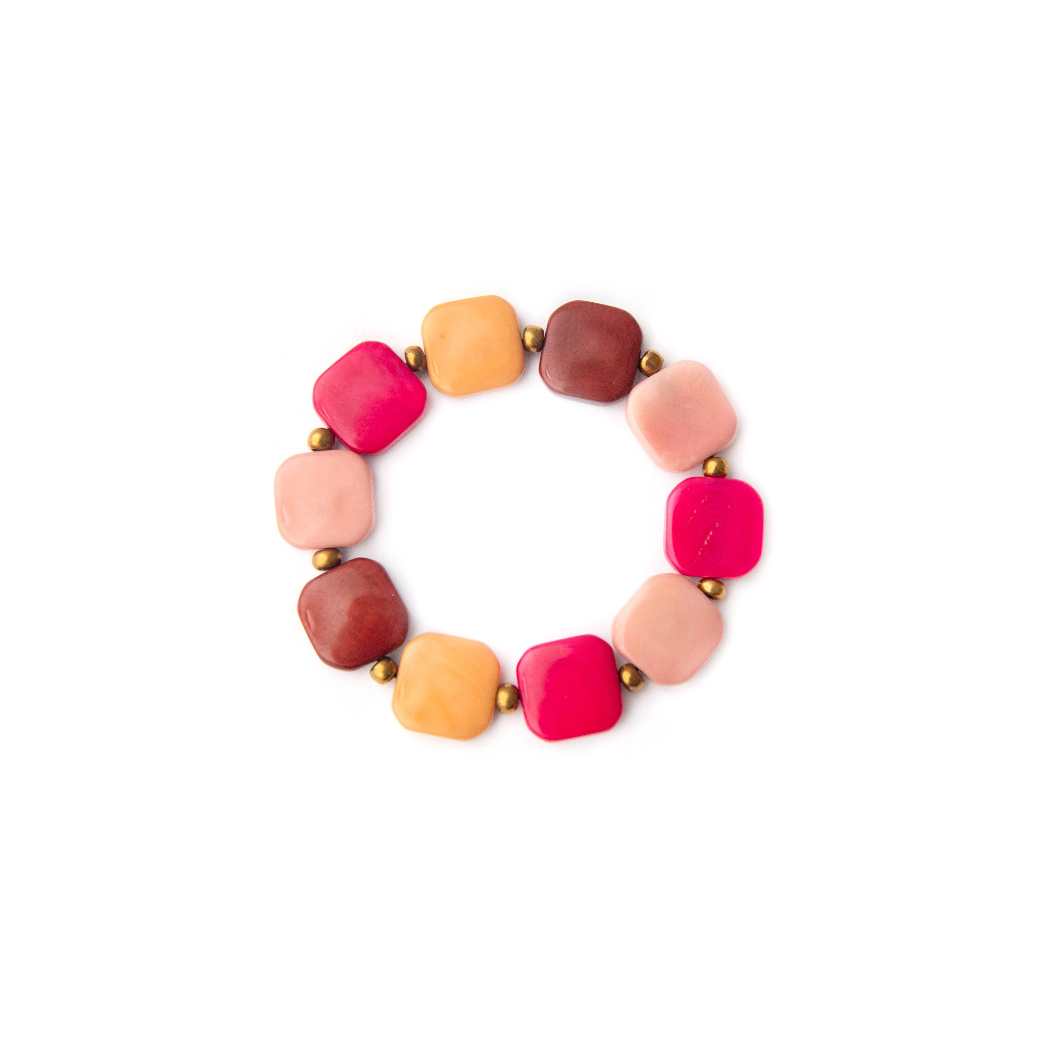 Organic Tagua Jewelry - Erica Bracelet