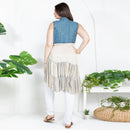 Young Threads - Front-Open Asymmetrical High Low Top - New Design