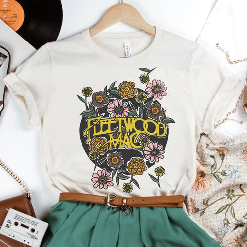 Par.tees by Party On! - Fleetwood Mac Rock Sublimation Tees by Party On Design