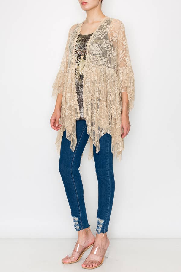 Origami Apparel ~  Lace and Crochet inspired - OLS-4618