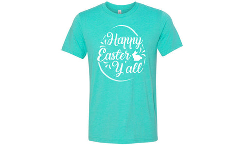 ShopTrendsNow - Unisex Easter Inspired Cross Tri-blend Tees