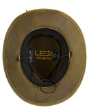 Lesa collection inc - Sahara Leather Hats Western Style for Men and Women shapeabl