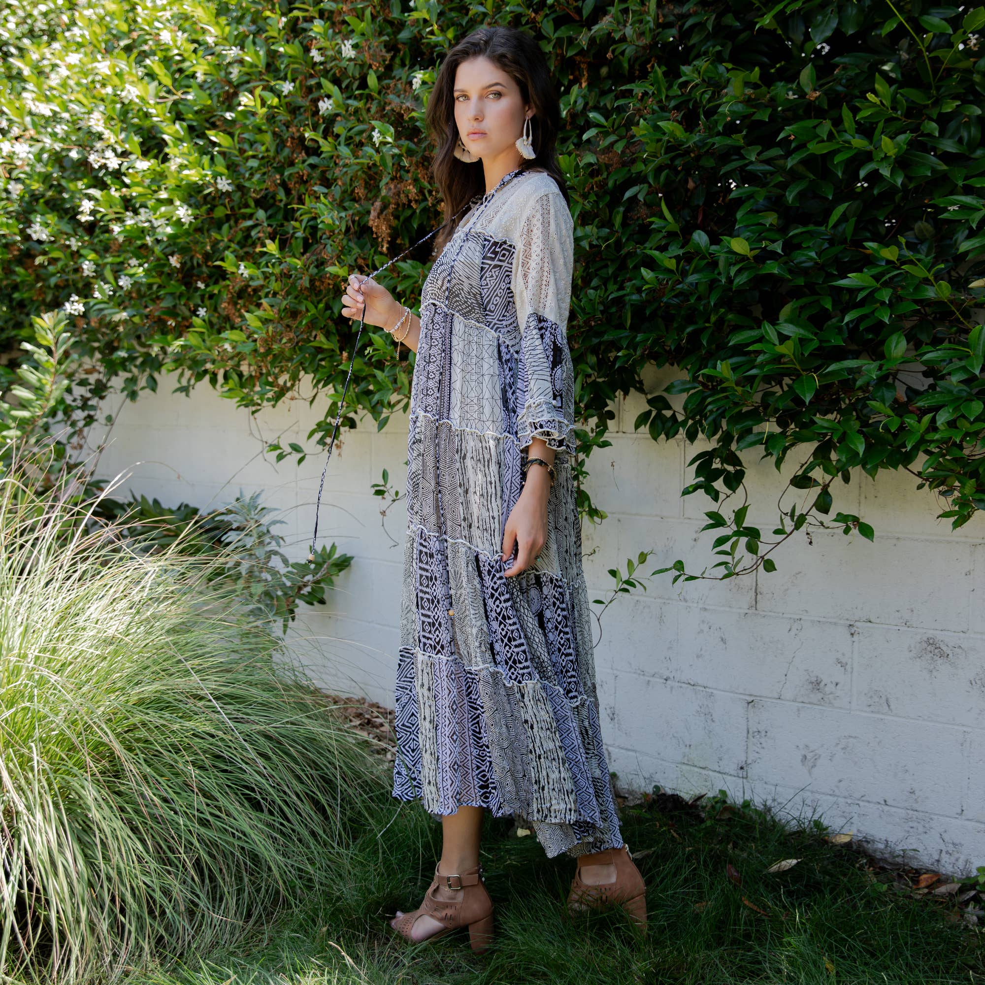 Young Threads - Timeless Long Jhabla Dress - Elegant & Chic (New Color)