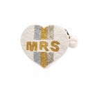 Ole - MRS HEART Beaded Coin Purse