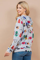 LA Soul - Colorful Cat Pullover Hoodie