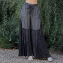 Young Threads - Rustic Bohemian: Side Paneled Patchwork Pants (New Color)
