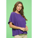Perseption - AIR FLOW FLUTTER FASHION BLOUSE TOP