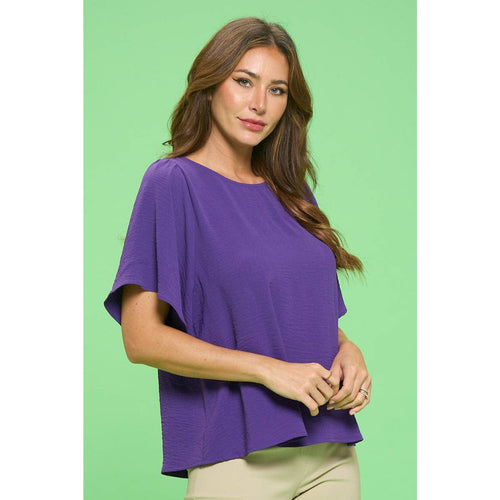 Perseption - AIR FLOW FLUTTER FASHION BLOUSE TOP