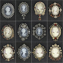 Ole - Baroque Portrait Brooch PA3504